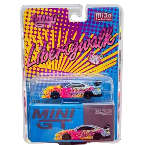 Mini GT MGT00743 Nissan LB-Super Silhouette S15 Silvia LBWK KUMA Bản Card