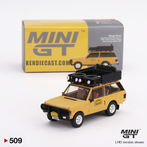 Range Rover 1982 Camel Trophy Papua New Guinea Team USA Mini GT MGT00509